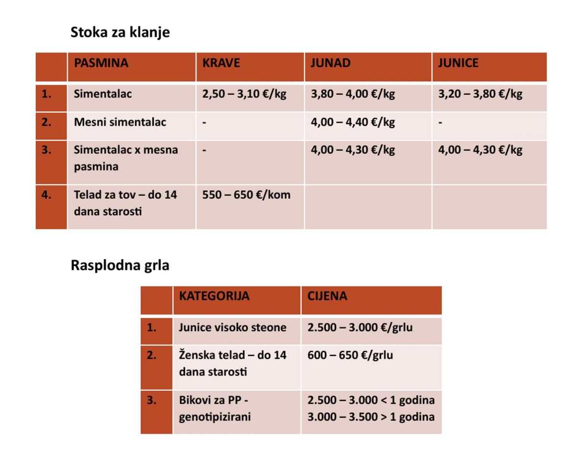 Cijena stoke – ZG SIM, 4. kvartal 2025.