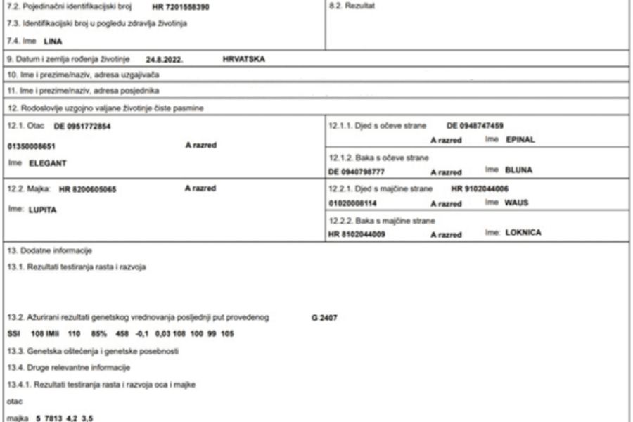 ​Važna obavijest za uzgajivače i sudionike u prometu uzgojno valjanim grlima!